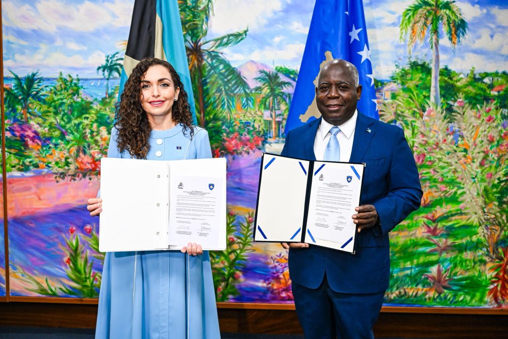 Bahami priznanje Osmani